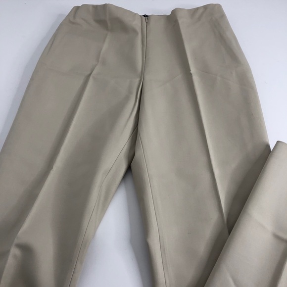 J’ENVIE Tan Front Zip Trouser 8 NWT - Picture 2 of 11